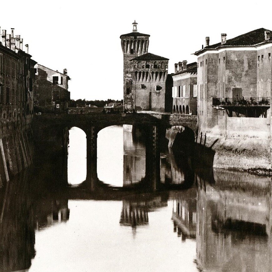 Ponte di Piazza sul tratto urbano del Panaro